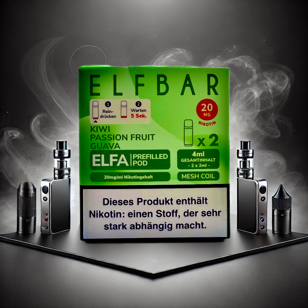 Elfbar Pod Kiwi Passionfruit Guava