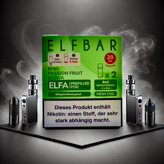 Elfbar Pod Kiwi Passionfruit Guava