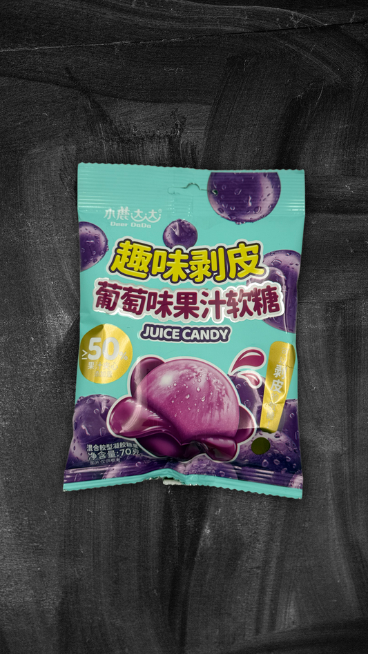 Peel Off Candy Grape 70g